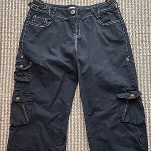 Mur Mur Black Cargo Pants